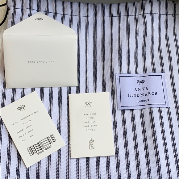 Anya Hindmarch Georgiana Stickers Clutch Bag - Picture 7 of 7